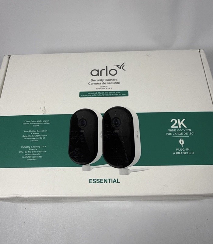Arlo Essential 2K Outdoor Security Camera System (2-Pack) VMC3080 gallery