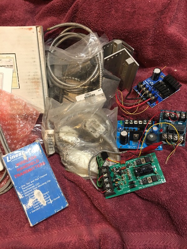 Uplink, Linear, Power Supply, Etc...Lot Of Alarm Equipment. All For One Sale!!!! gallery