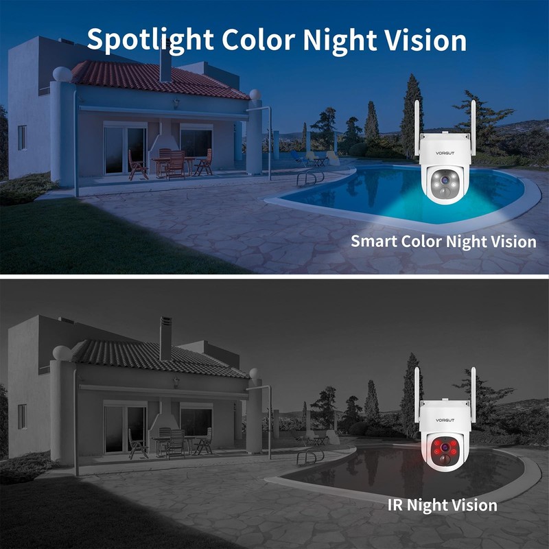 Solar Security Camera System Wireless Outdoor with 10CH 10" LCD Monitor NVR,2... gallery