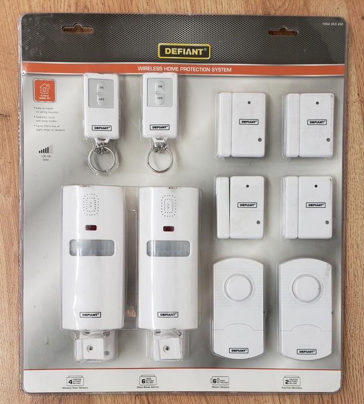 NEW Defiant Wireless Home Protection Alarm System 1004 353 430