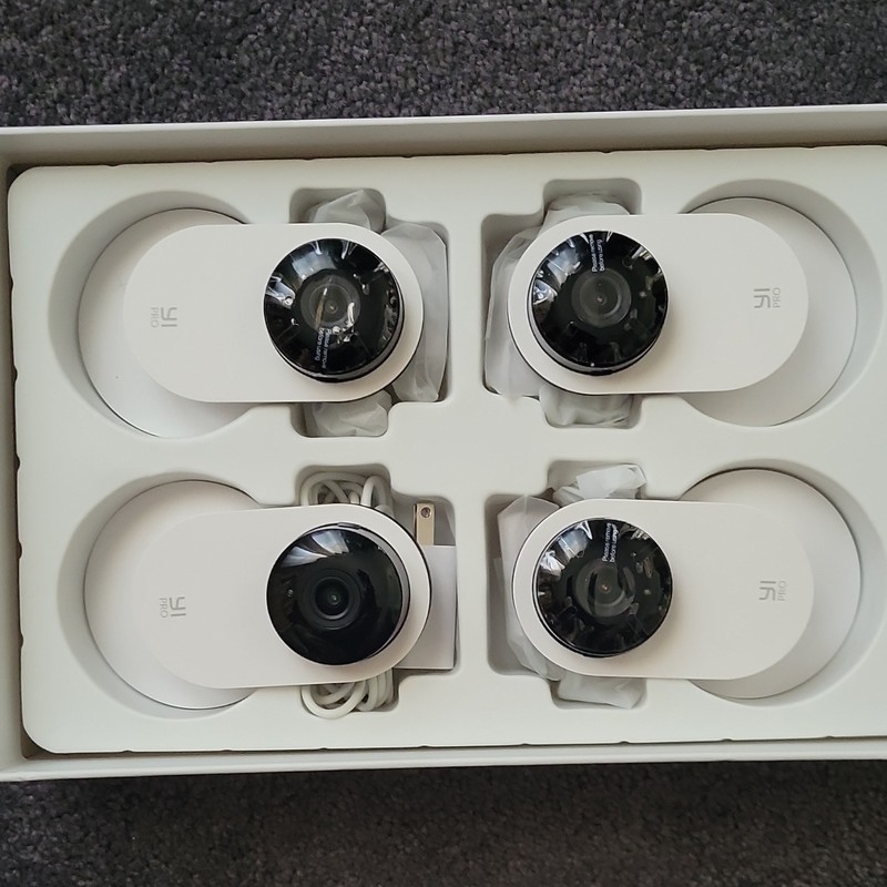 YI Home 2K Pro Indoor Wi‑Fi IP Camera 4-Pack White Night Vision 2304x1296 gallery