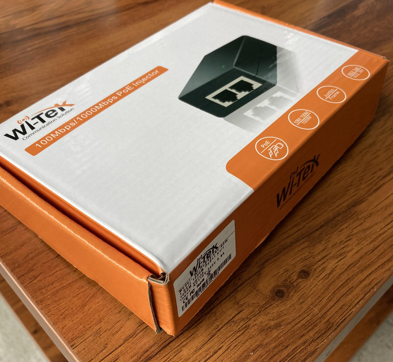 PoE Adapter Wi-Tek WI-PoE55-48V