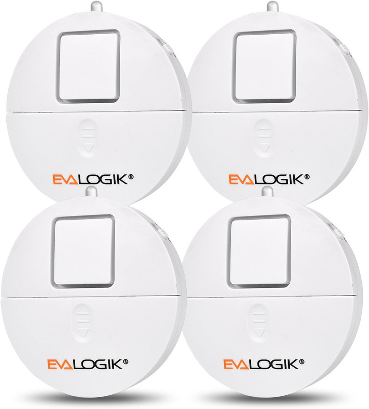 Modern Ultra-Thin Window Alarm with Loud 120Db Sound and Vibration Sensors Compa