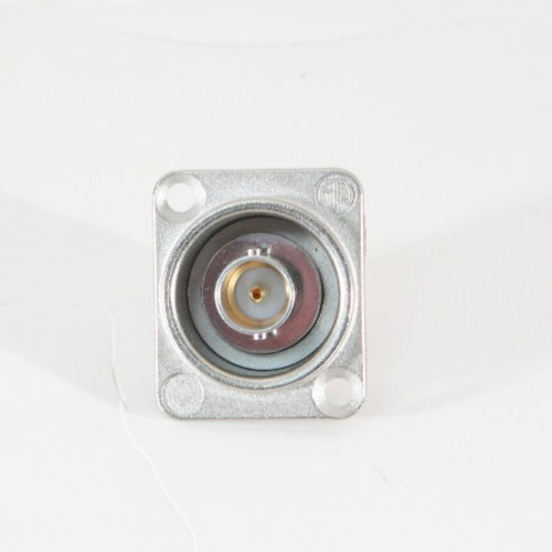 Neutrik NBB75DSI BNC D-Shape Bulkhead Isolated Solder Jack, 75ohm,
