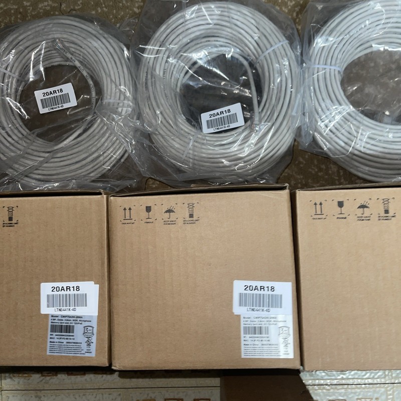Video Surveillance System - 4 Camera/Console/Cables/Accessories LTS CCTV Kit gallery