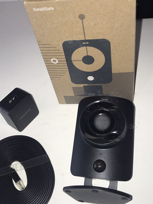 Simplisafe Wireless Home Security System W/HD Camera Keypad Base Unit Sensor 6pc gallery