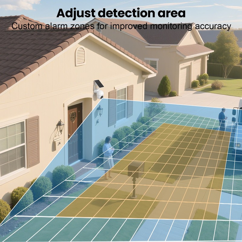 ARCCTV WiFi Solar Security Camera System Wireless Pan Tilt Outdoor Night Vision gallery