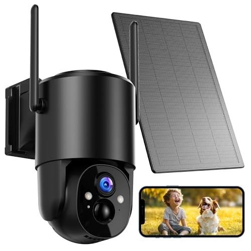 Security Cameras Wireless Outdoor Solar: Battery Cameras for 1 Pack WiFi Camera gallery