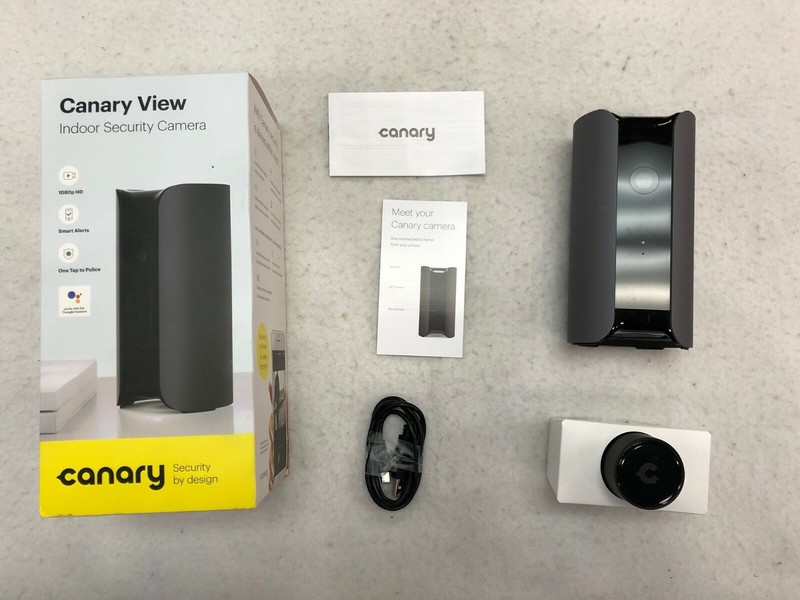 Canary CAN400USGR All-in-one Home Security Device For Parts ONLY - Activated