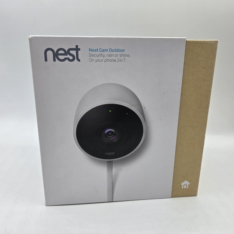 New Google Nest Cam Outdoor 1st Gen A0033 NC2100ES - READ