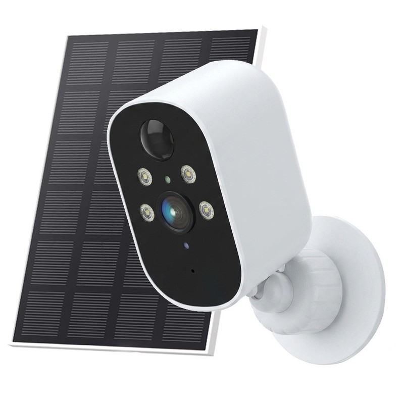 Solar Battery Powered Wireless WiFi Home Security Camera System Outdoor Monitor gallery