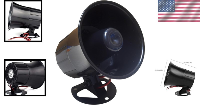 120dB Wired Alarm Siren Horn DC6-13V gallery