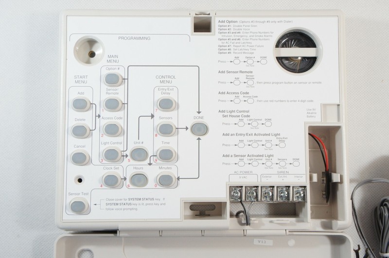 NEW Honeywell Wireless Home Security System Main Module w/ AC Adapter gallery