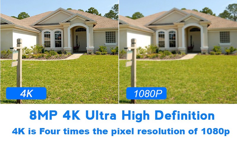 32 Channel NVR 24 X 8MP 4K 2-Way Audio Full Color Turret Security Camera System gallery