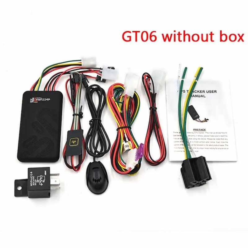 Mini GT06 Car GPS Tracker SMS GSM GPRS Vehicle Online Tracking System Remote Con gallery