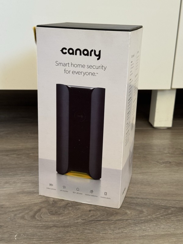 Canary CAN100USBK Black Wireless Indoor All-in-One Smart Security Camera
