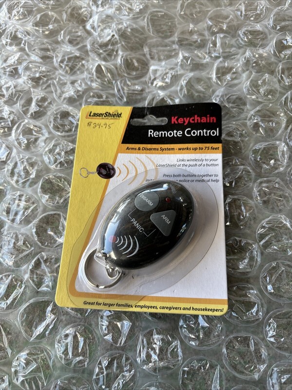 LaserShield Keychain Remote Control – BRAND NEW Model KCR-0011502 -home security