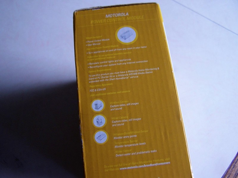 Motorola HM1000 Home Monitoring & Control System Power Control Module 506769-001 gallery
