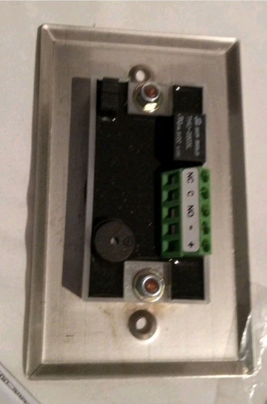Alarm Controls Nts-1 Exit Motion Sensor, Single Gang, Silver gallery