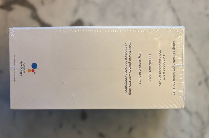 Google Nest Cam - Indoor - Wired - 2nd Generation - Brand new in plastic gallery
