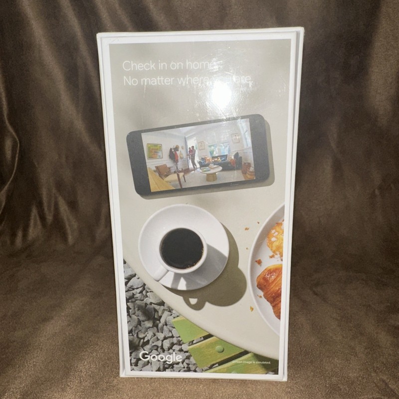 Google Nest Security Cam Indoor Wired 2nd Gen - Linen - GA03179-US- New gallery