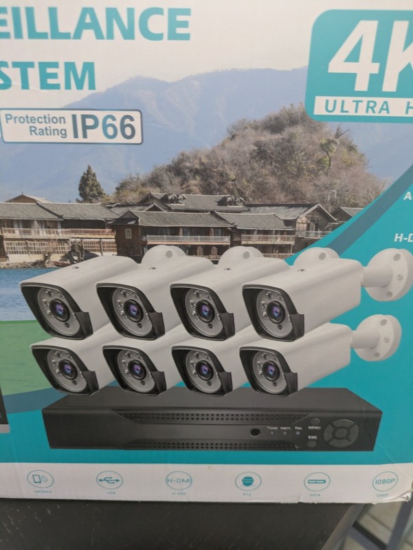 Video Surveillance Security System 4K Ultra HD gallery