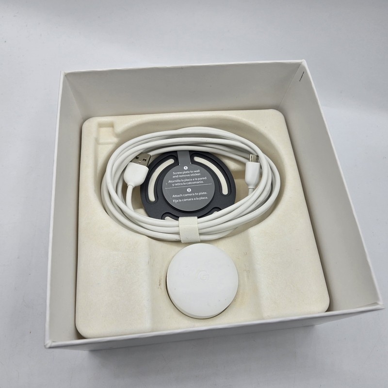 New Open Box Google Nest A0005 NC1102ES Cam Indoor Security Camera 1st Gen - NIB gallery