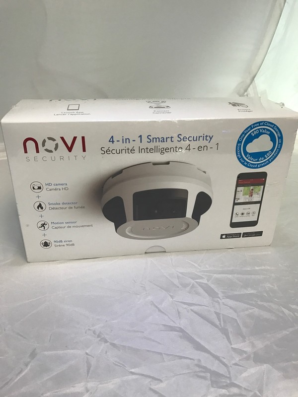 Novi Security 4-in-1 Home Security System Kit Smoke Siren Brand New Sealed