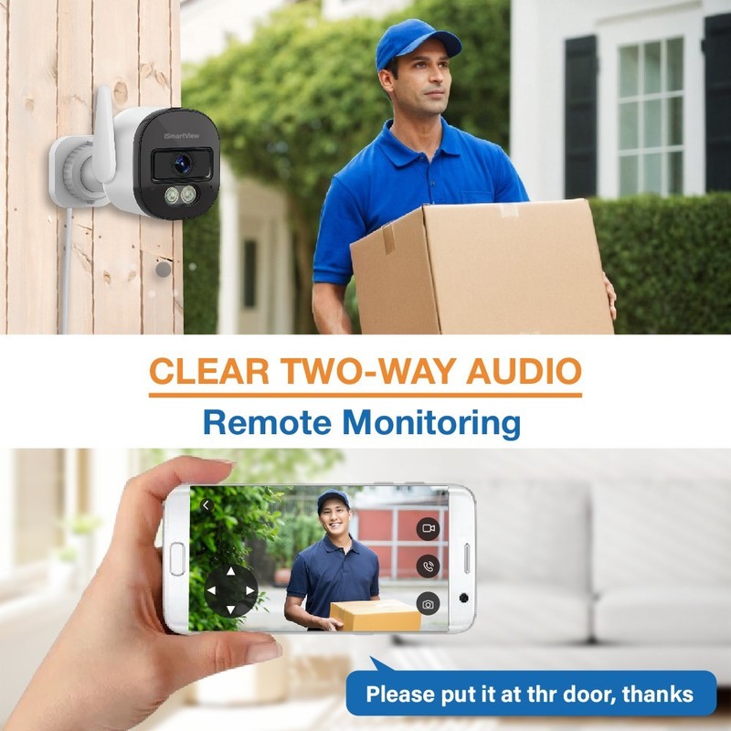 All-in-One 12" 2K Wireless CCTV System w/ 8Ch 2TB NVR & 4 Wireless IP Cameras gallery