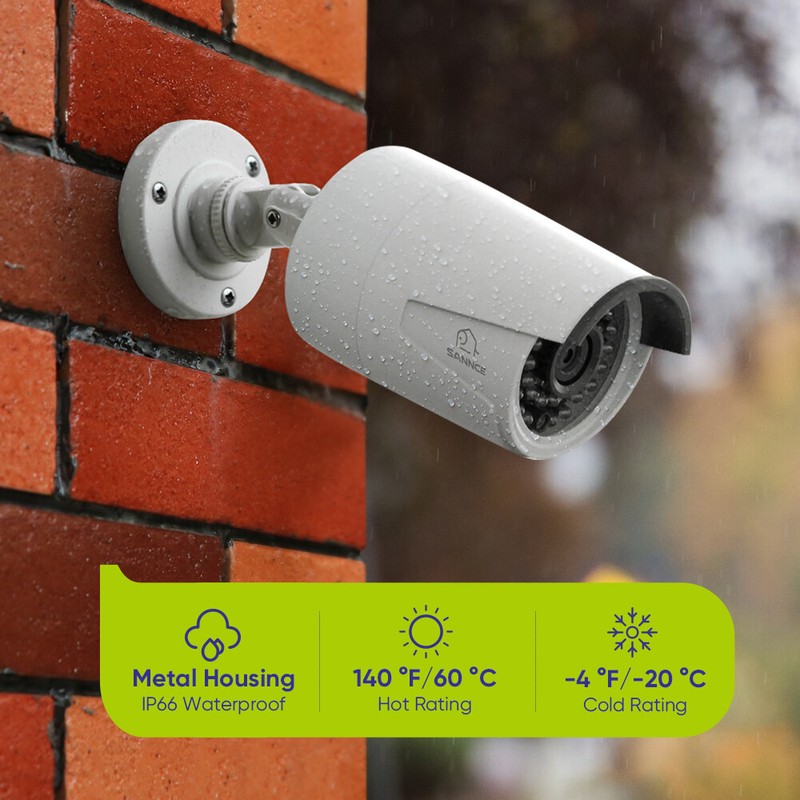 SANNCE 5MP Audio POE Security Camera System 4K 8CH NVR Outdoor Human Detection gallery