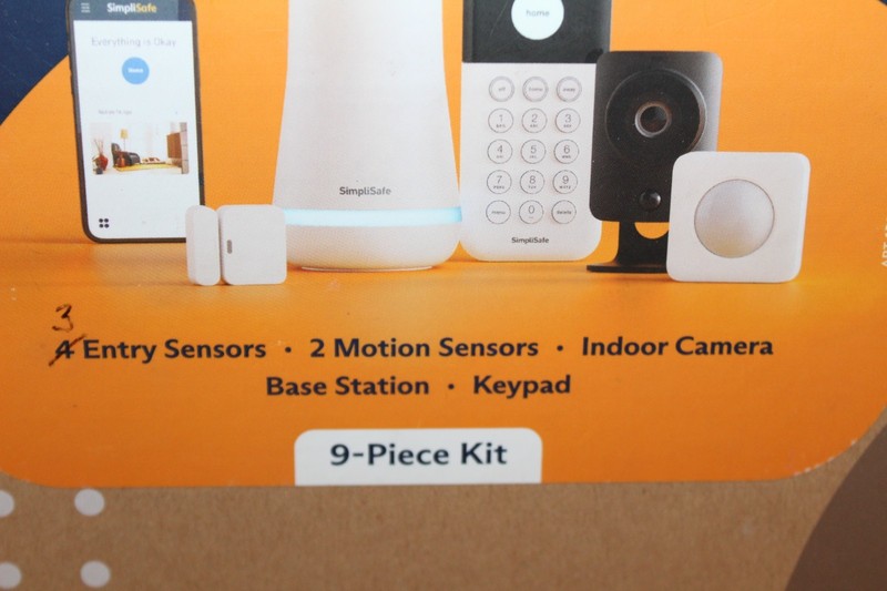 SimpliSafe Home Security System with Indoor & Outdoor Cameras - 8 Piece Kit gallery