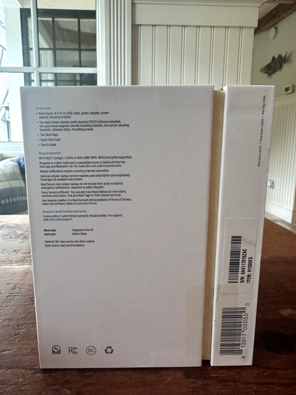 Nest Secure Alarm System Starter Pack - Open Box, Never Used gallery