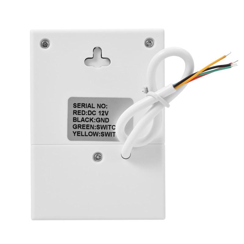 12V Wired Doorbell Chime for Access Control System, Loud 90dB Ding Dong White gallery