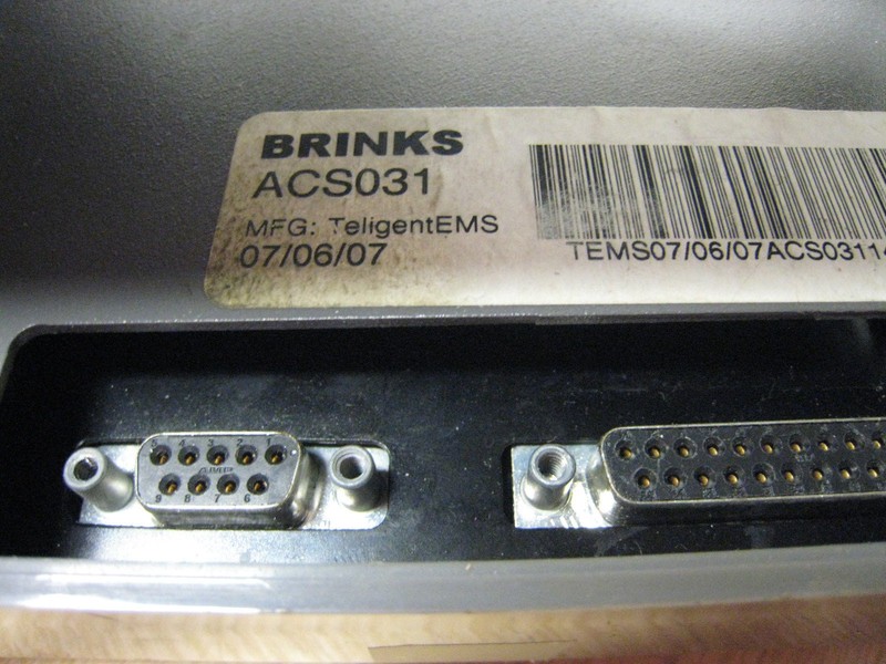 BRINKS ACS031 COMPUSAFE SERIVCE MONITOR USED FREE SHIPPING gallery