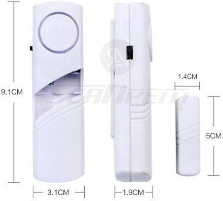 Wireless Magnetic Sensor Home Security Alarm Kit - Easy DIY Installation gallery