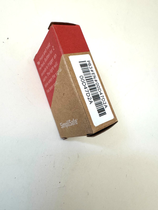 SimpliSafe Home Security Panic Button PB3 Generation 3 Gen3 Brand New gallery