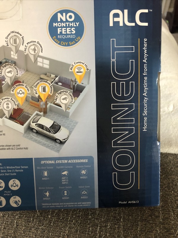 ALC Connect Wireless Security System Starter Kit Home Smart Surveillance Unit gallery