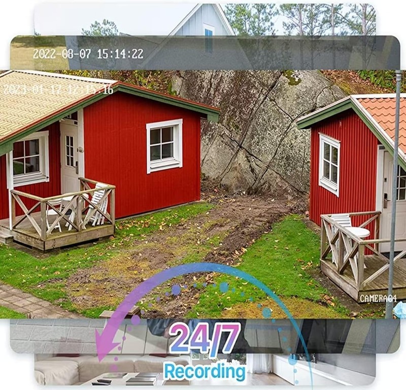 Advanced 3000TVL Security Camera System with AI Motion Detection & Night Vision gallery