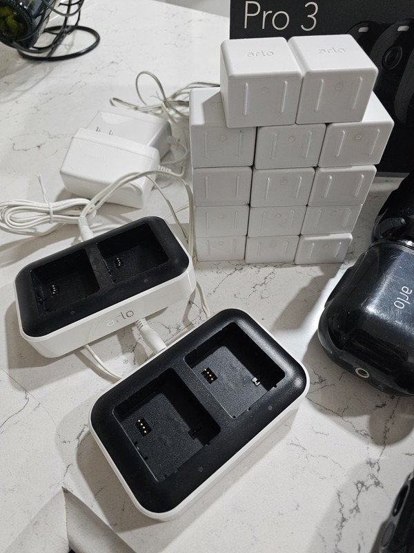 Arlo Pro 3, Arlo Pro 4 Complete Security System Set. 10 Cameras. Arlo Base Unit gallery
