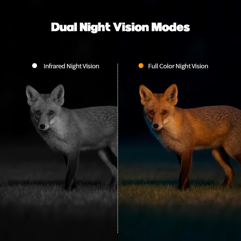Voopeak TC32 4G Trail Camera 2.5K Solar PTZ Security Cam Hunting Wildlife 2 Pack gallery