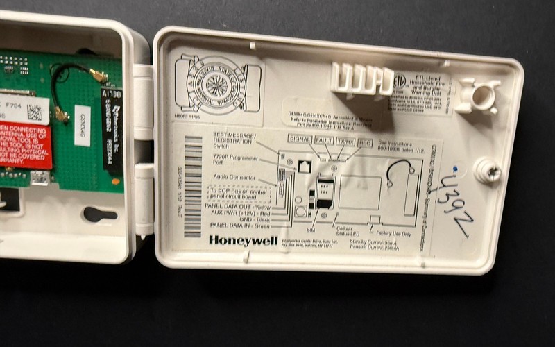 Honeywell GSMX4G Cellular Communicator Radio Control Panel Only gallery