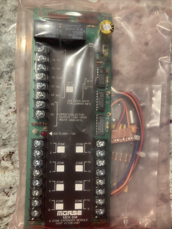 OPTEX. Morse . Zone Expander Wired 16 Zone Expander Comp.