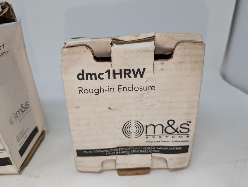 M&S Systems DMC1HRW Flush-mount Rough-In Box Enclosure & DMC1 Room Station gallery