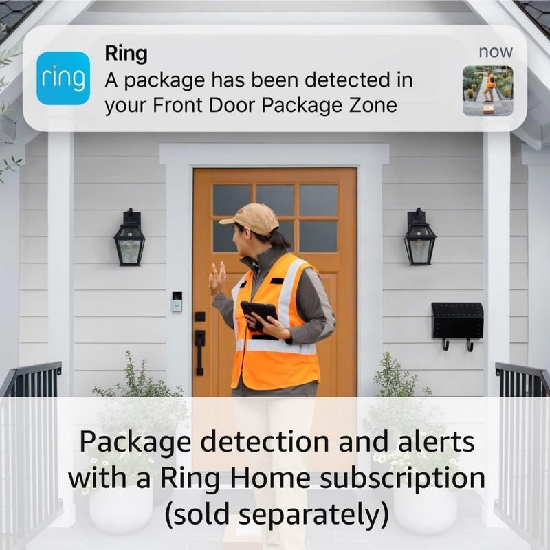 Ring Alarm eero Pro 6 WiFi 9 Piece Security System with Battery Doorbell Plus gallery