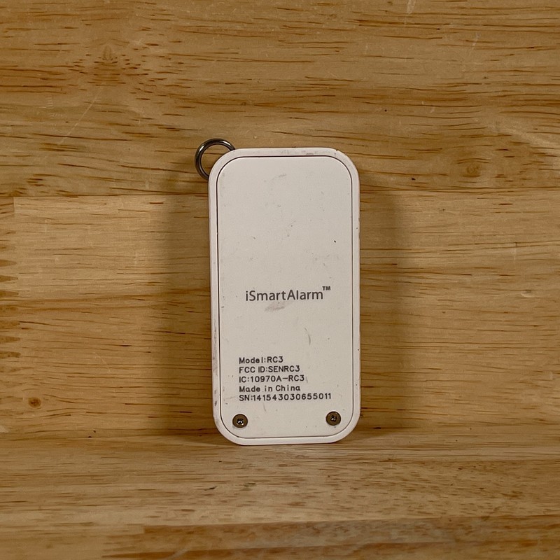 iSmartAlarm RC3 White Wireless Balise a Distance Remote Tag Security Systyem gallery