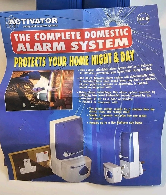 Portable Security Safeguard Activator RX-9 Rx-8 Infrasonic Home Security Alarm gallery