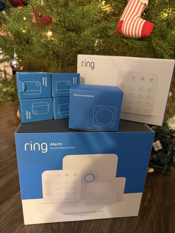 Ring Alarm 8-Piece Kit (newest model), Home or business security system with opt
