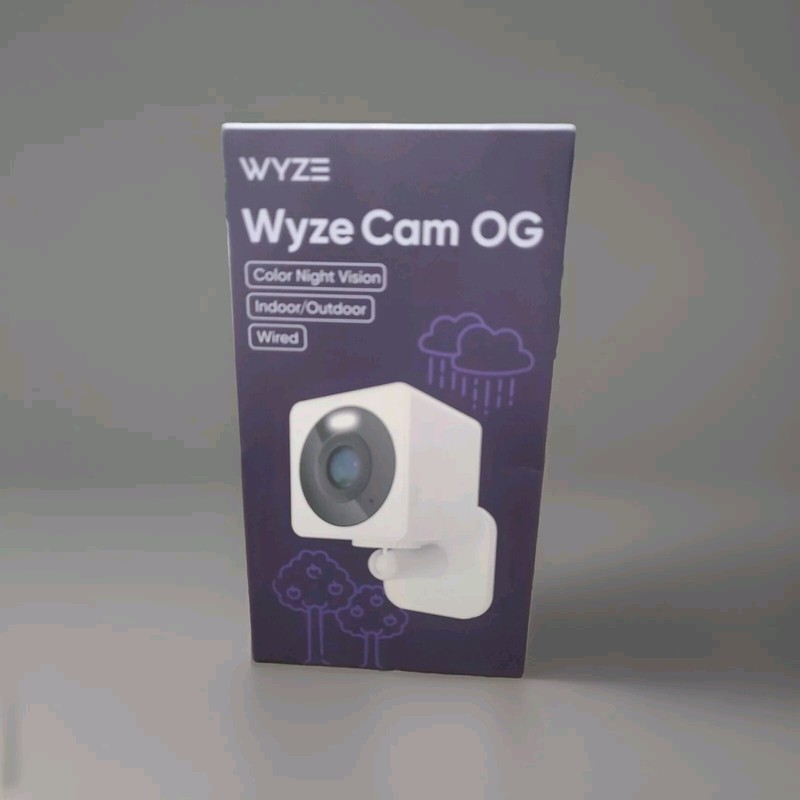 WYZE WYZECGS-RB CAM OG 1080P WIFI SMART SECURITY 3X ZOOM COLOR NIGHT VISION WIRE