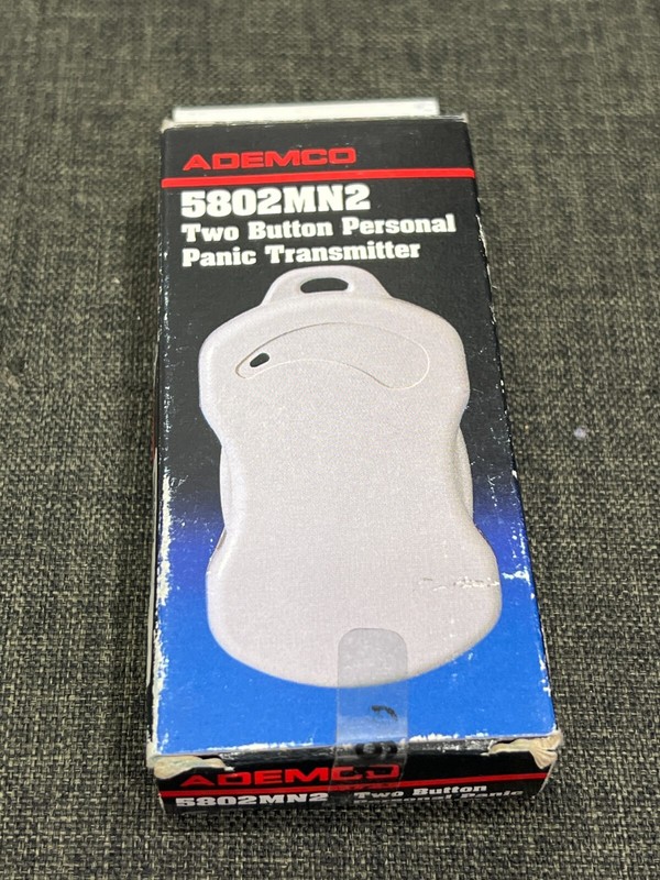 New Ademco 5802MN2 Two-Button Transmitter Pendant