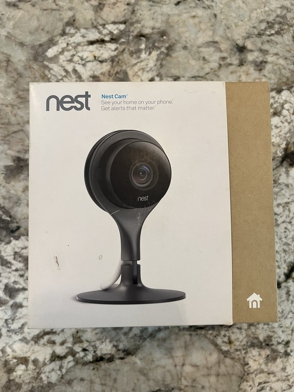 NEST Cam Indoor Smart Security Camera Model NC1102ES